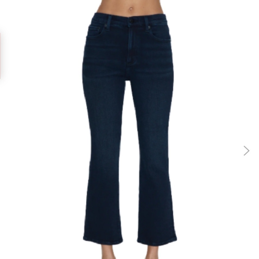 Anthropologie High Rise Dark Blue Jeans